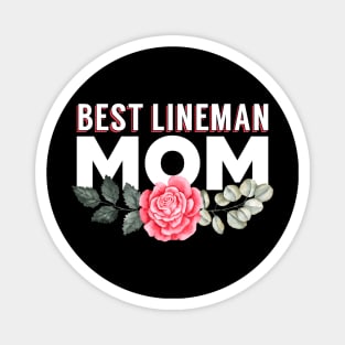 Best Lineman Mom Magnet